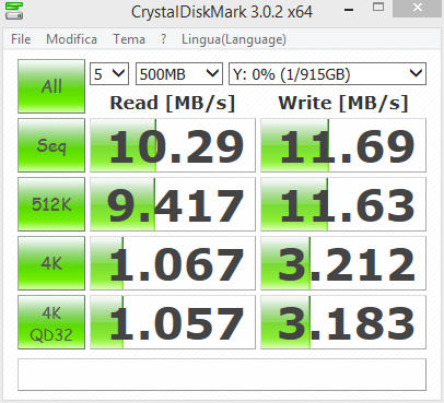CrystalDiskMark.