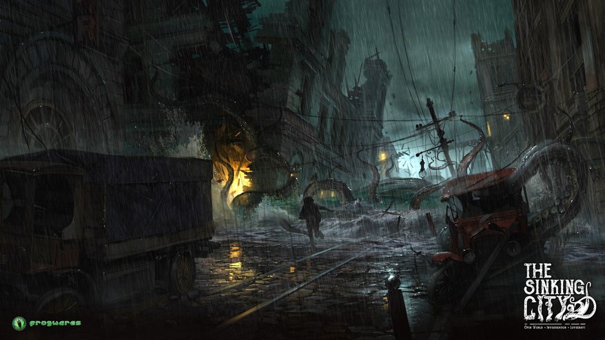 The sinking city