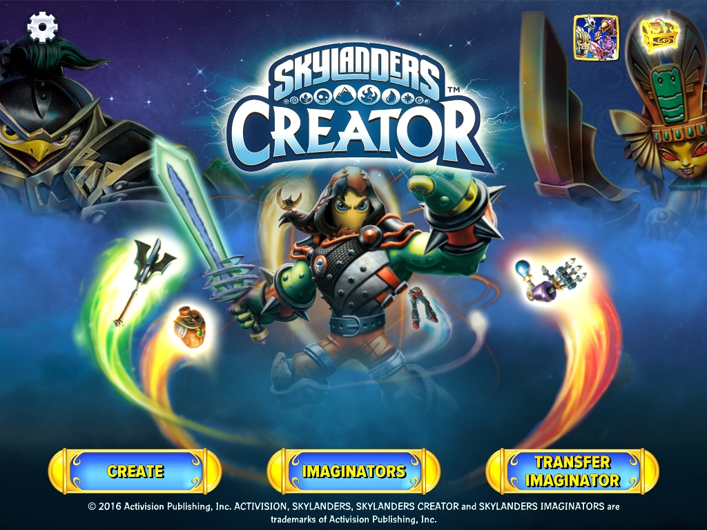 Skylanders Creator App