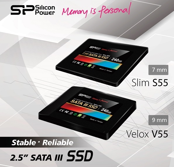 Silicon Power lancia gli SSD Velox V55 e Slim S55