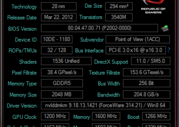 TechPowerUp GPU-Z 0.6.9