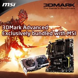 MSI e Futuremark di nuovo insieme per il nuovo 3DMark Benchmark