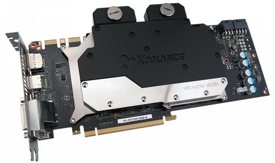 Koolance presenta il VID-NXTTN, Waterblock per GTX Titan