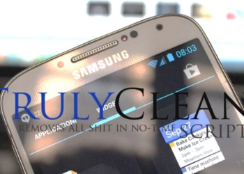 Truly Clean ci aiuterà a tenere pulita la memoria del Galaxy S4
