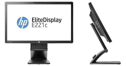 HP presenta il nuovo monitor EliteDisplay E221c Full HD