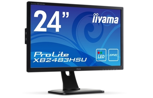 Iiyama Prolite XB2483HSU: monitor mainstream con pannello a LED AMVA+ FULL HD
