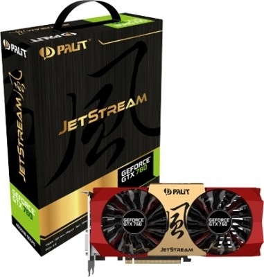Svelata la Palit GeForce GTX 760 JetStream con 4GB GDDR5