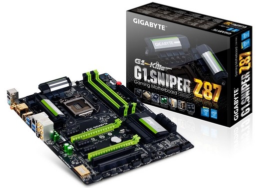 Gigabyte G1.Sniper Z87 con chip audio Creative Sound Core3D