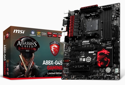 MSi presenta le motherboard gaming A88X-G45 e A88XM per Kaveri