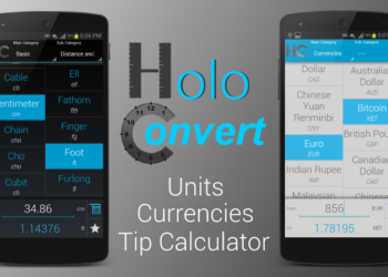 Holo Converter: tutto ciò che c’è da convertire in un unica applicazione