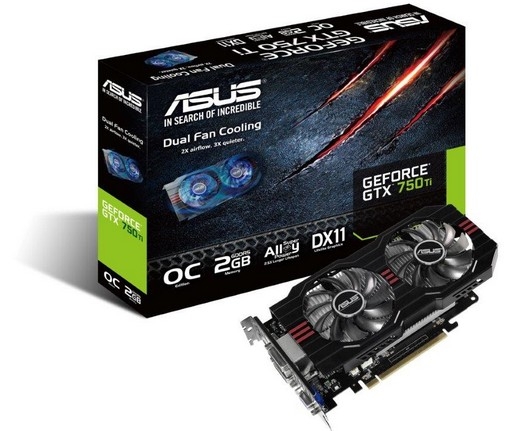 nVidia GeForce GTX 750 Ti e GTX 750: ecco le versioni ASUS!