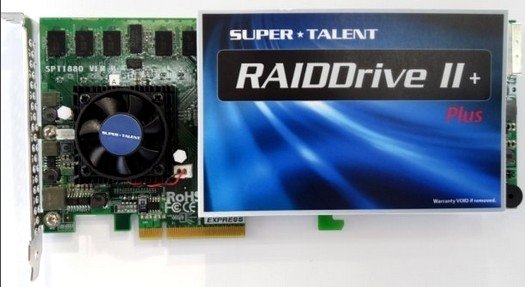 SuperTalent annuncia il RAIDDrive II Plus: SSD PCI-E da 2800 MB/s