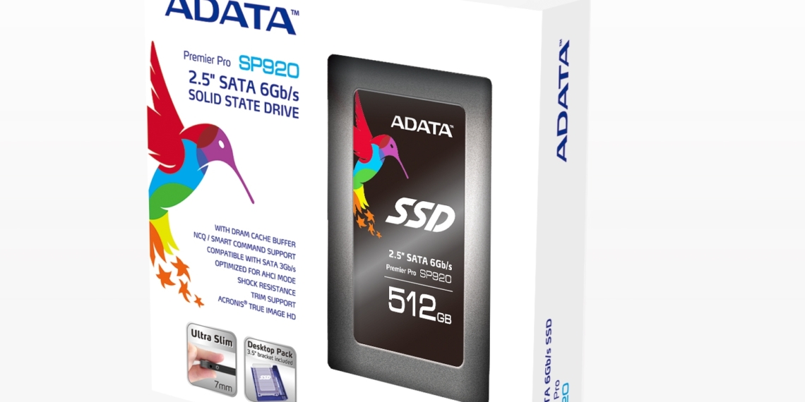 ADATA presenta un nuovo SSD: Premier Pro SP920