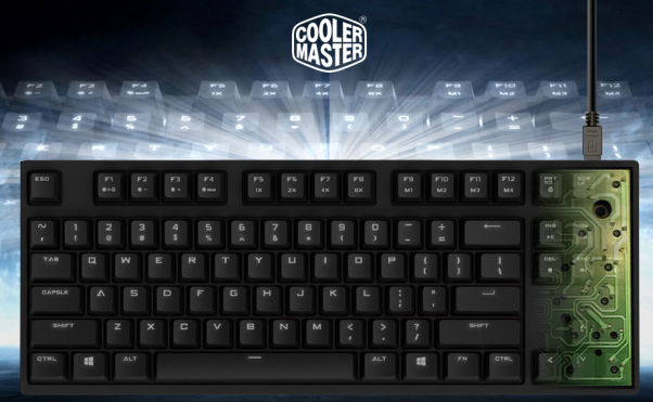 Cooler Master presenta Quick Fire Rapid-I, tastiera gaming meccanica super-slim