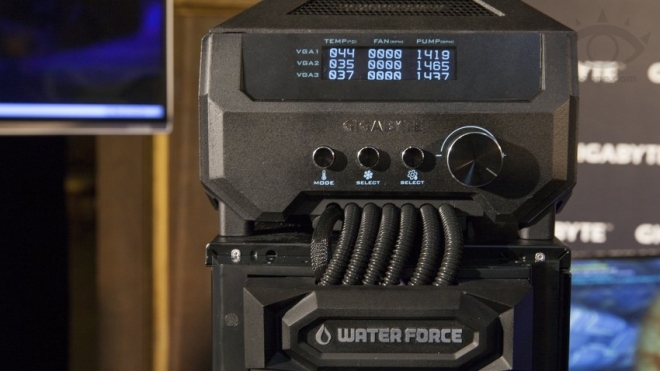 Gigabyte WaterForce, liquid cooling per tre GTX 780 Ti