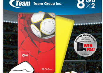 Team Group T141: Pen Drive dedicati ai Mondiali di calcio Brasile 2014