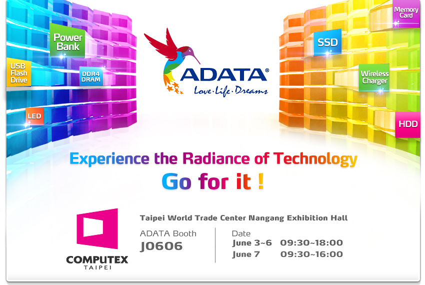 ADATA al Computex 2014 un mare di prodotti da vedere e provare