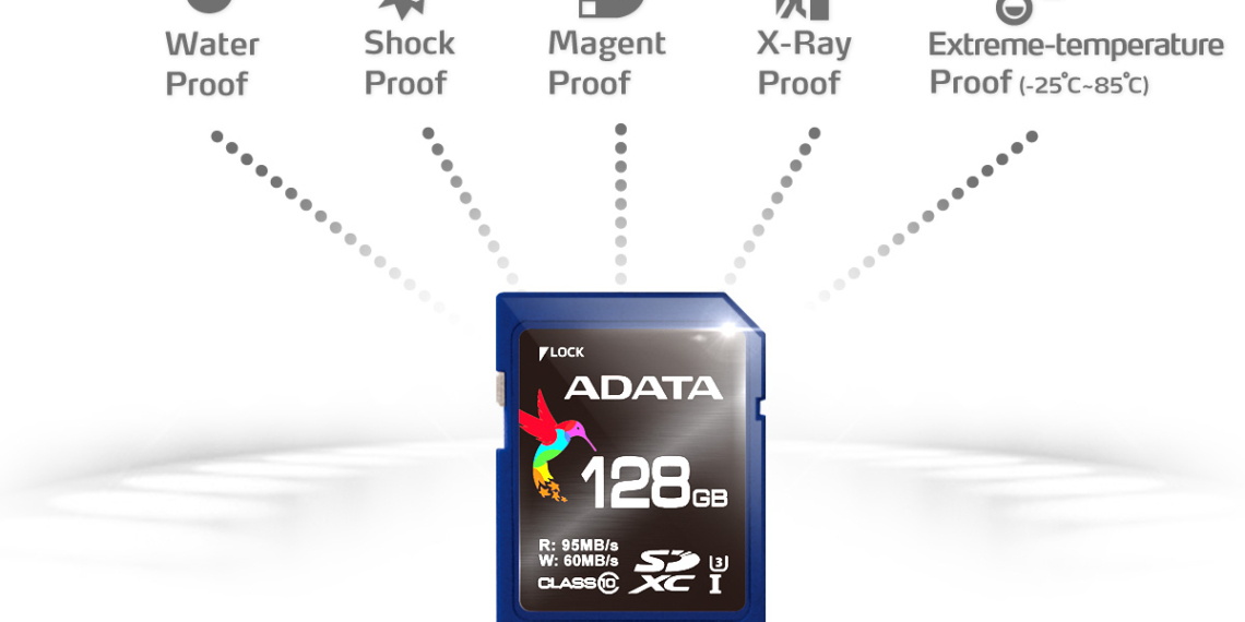 ADATA presenta le schede memorie SDXC UHS-I Speed Class 3 (U3)