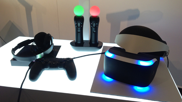 Dev-kit di Project Morpheus in azione!