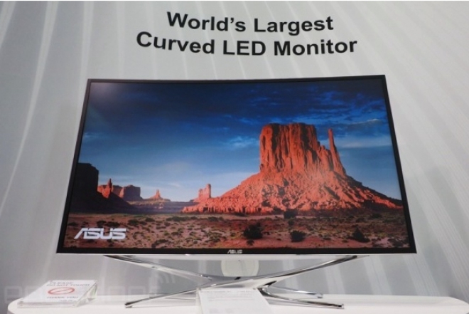 Computex 2014: ASUS svela un monitor curvo con risoluzione WQHD da 32″