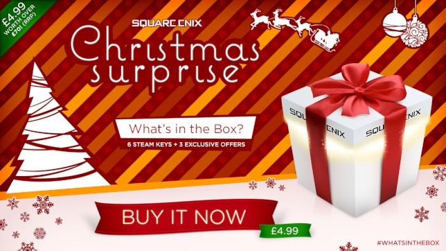Svelato il contenuto della Christmas Surprise 2014 di Square Enix
