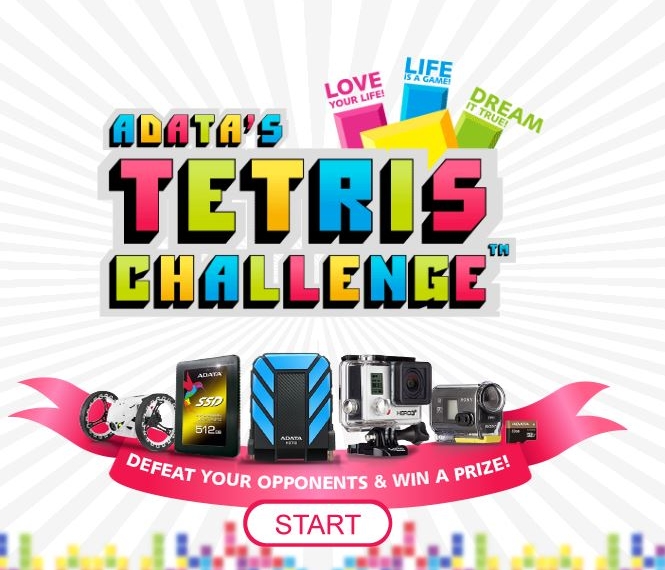 Da ADATA il concorso con Tetris evento globale online
