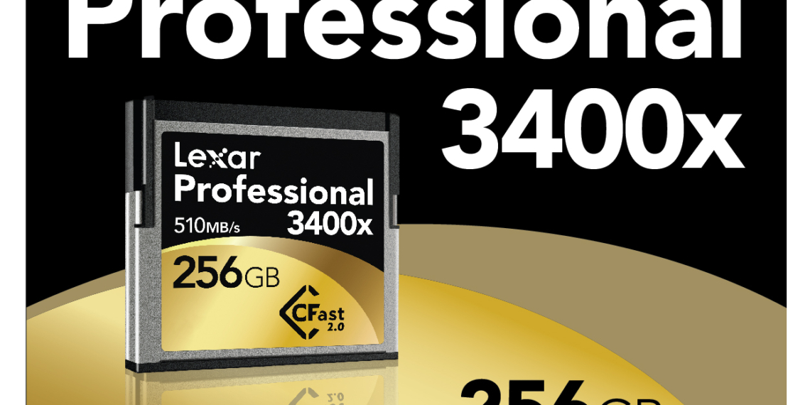 Lexar Professional presenta schede CFast 2.0 a 3400x