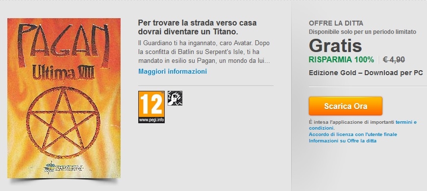 Origin regala un altro gioco con l’iniziativa Offre la ditta