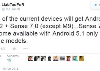 HTC salterà Android 5.0.2 per passare direttamente alla Sense 7 + Android 5.1
