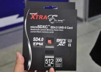 Microdia Xtra Elite: micro-SDXC da 512GB con 300Mb/s di trasferimento