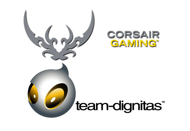 Collaborazione tra Corsair Gaming e Team Dignitas:mouse e tappetino da gioco Team Dignitas Edition