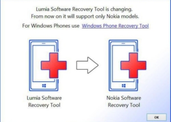 Lumia software recovery tool trasformato in Nokia Recovery Tool