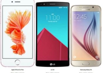 iPhone 6S Plus vs Galaxy S6 vs LG G4