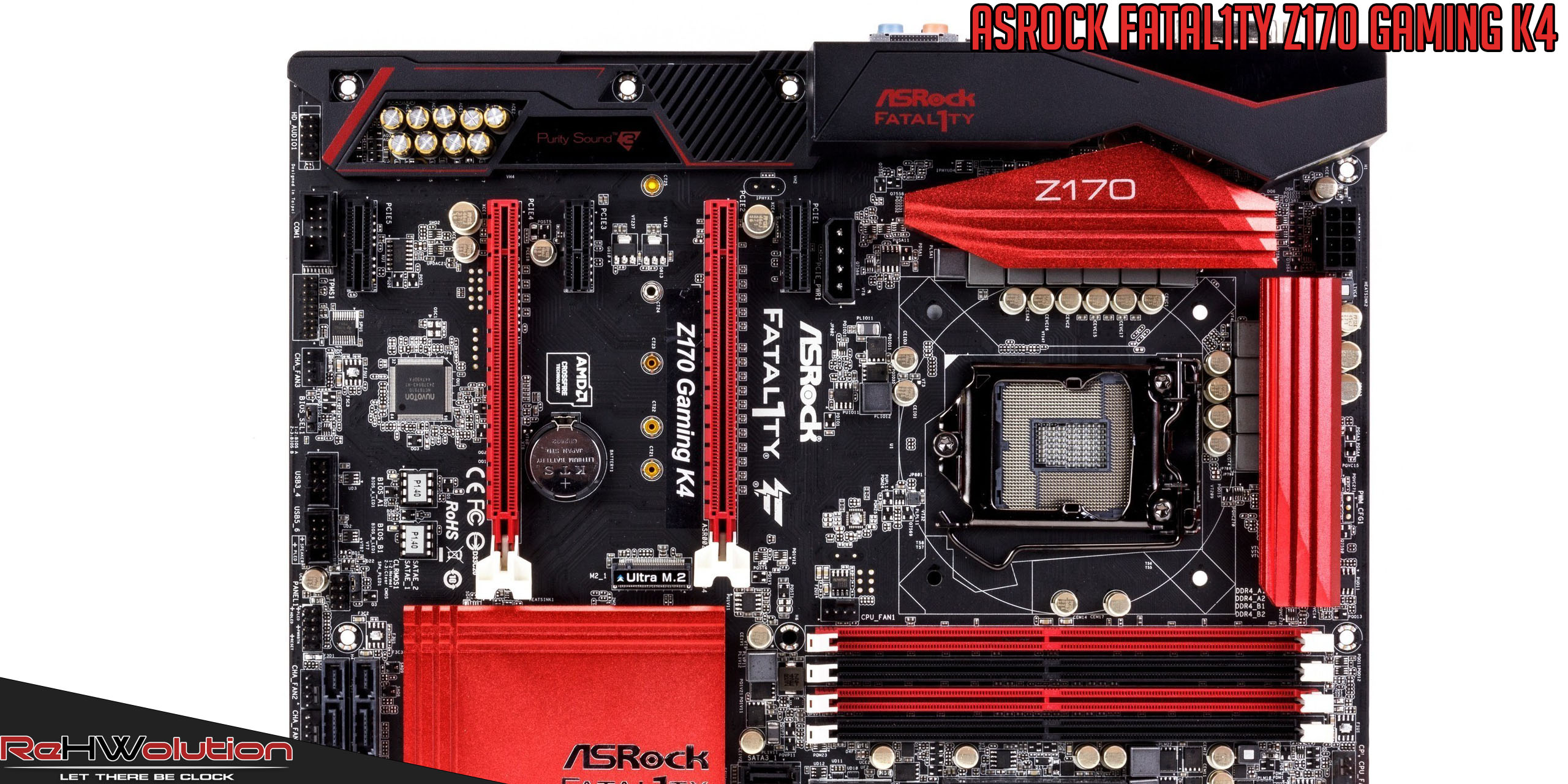 ASRock ATX DDR4 Motherboards FATAL1TY Z170 Gaming K4