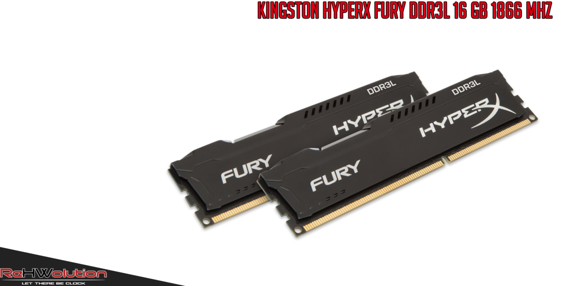 Kingston HyperX Fury DDR3L 16GB 1866MHz | Recensione
