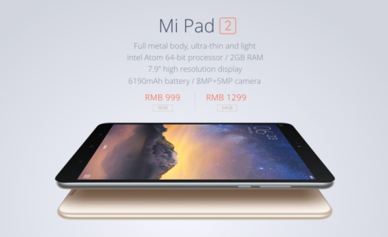 Xiaomi Mi Pad 2 solo per i fortunati: 60 secondi per il sold out.