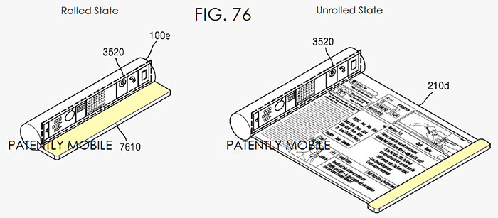 E poi sbuca un brevetto Samsung per un telefono a scroll