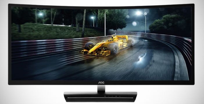 AOC C3583FQ, monitor Wide Full-HD curvo da 35 pollici