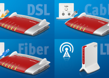 FRITZ!Box per qualsiasi tipo di connessione ad alta velocità: DSL, cavo, fibra ottica e 4G (LTE)