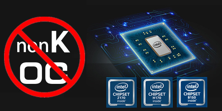 Niente più overclock per Intel se prenderete CPU non-K