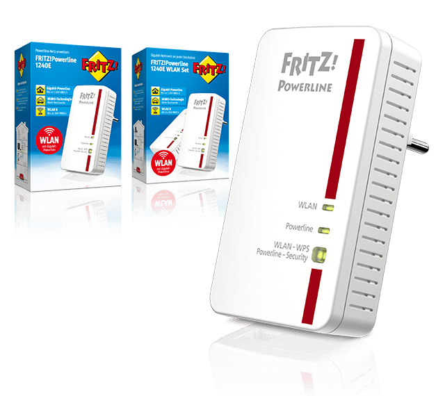 AVM presenta il nuovo FRITZ!Powerline 1240E WLAN Set