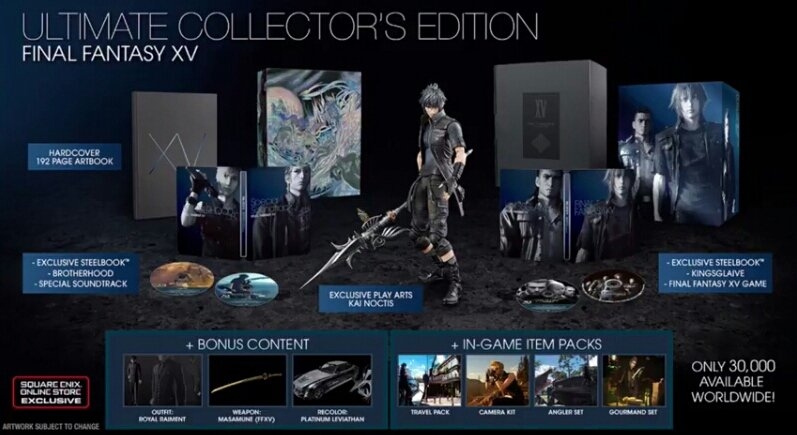 Uncovered Final Fantasy XV: data, demo e collector’s edition svelate ufficialmente
