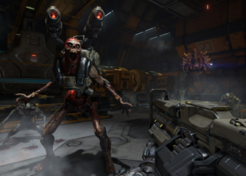 Doom disponibile da oggi: pubblicato un video gameplay di 6 minuti che mostra le potenzialità della nuova GTX 1080
