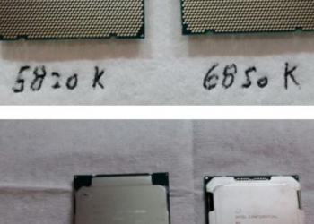 i7-6850K vs  i7-5820K: svelati i primi benchmark di Broadwell-E