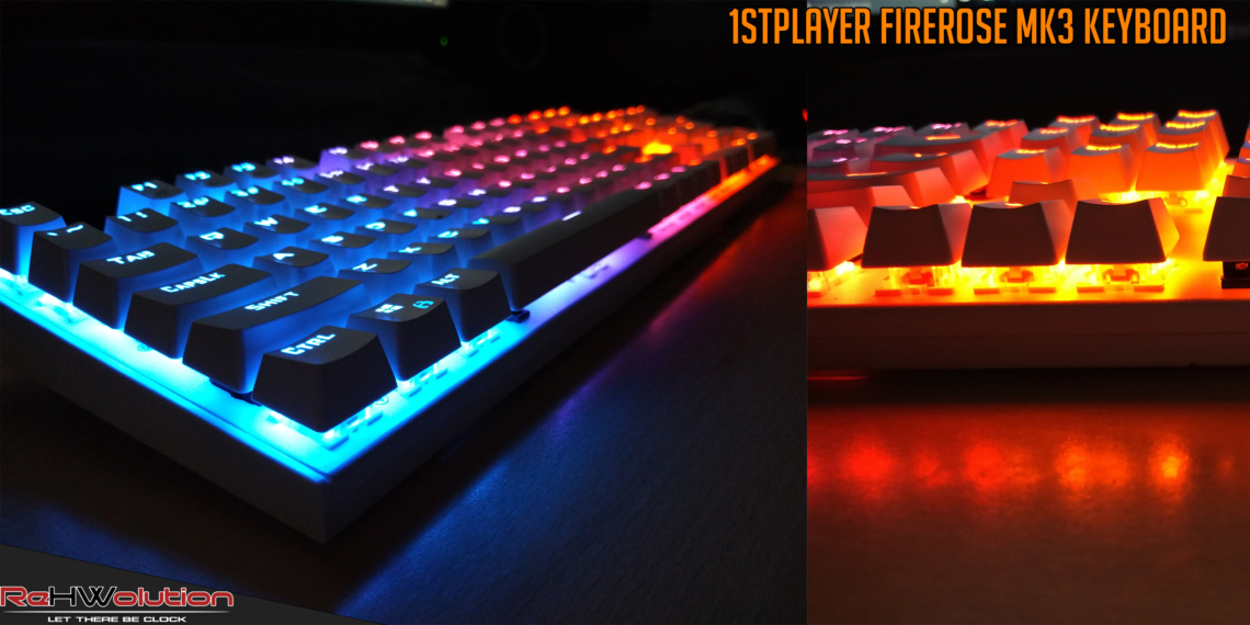 1stPlayer FIREROSE MK3 Mechanical Keyboard | Recensione