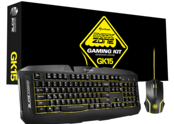 Sharkoon annuncia lo SharkZone GK15 Gaming Kit