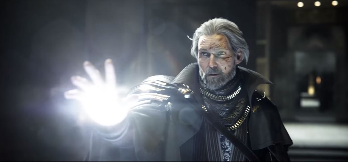 Aaron Paul e Sean Bean in Final Fantasy XV