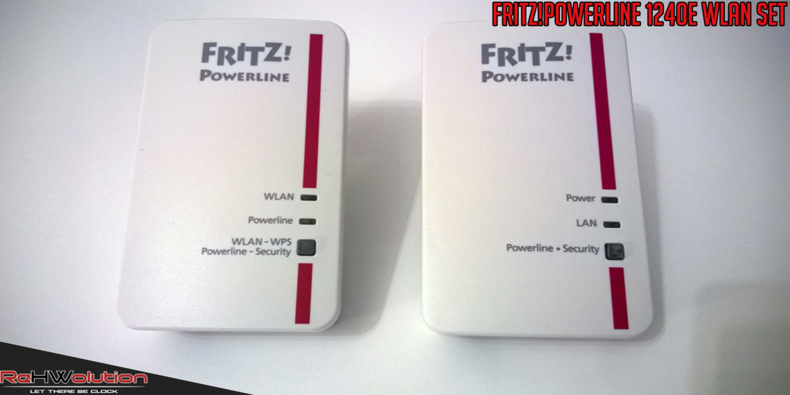 AVM FRITZ!Powerline 1240E Set Gigabit Lan MIMO WiFi