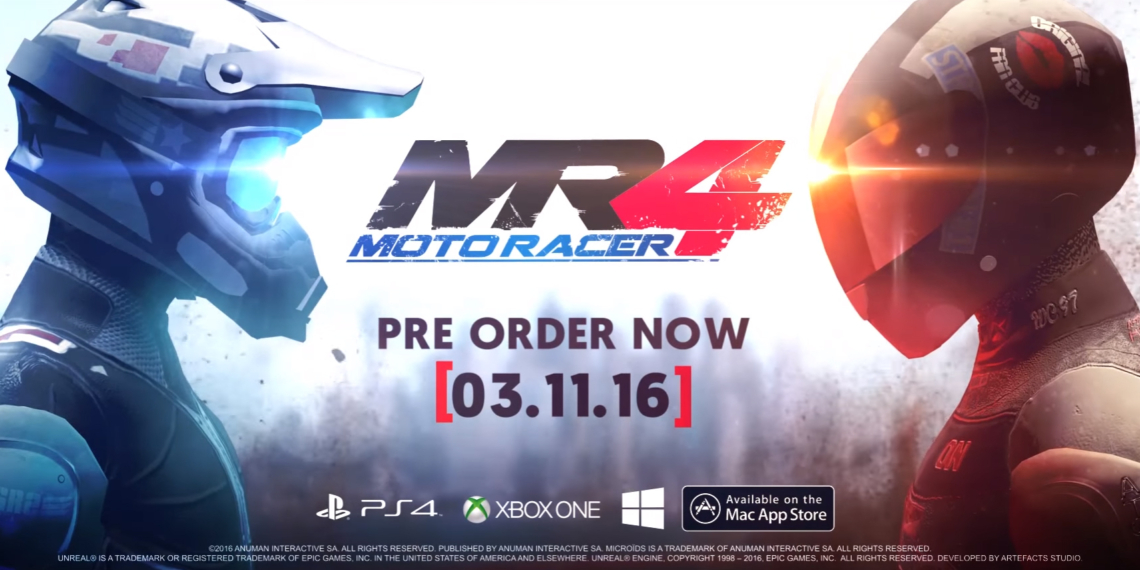 Trailer di Moto Racer 4 al Gamescom