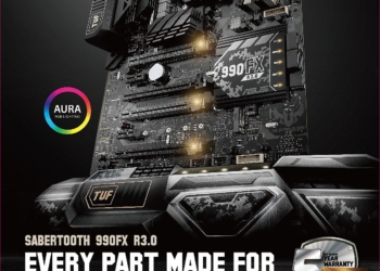ASUS annuncia la TUF Sabertooth 990FX R3.0